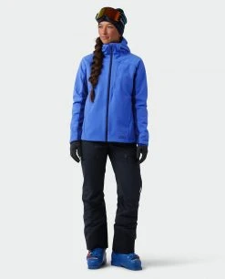 Stio Women's Millibar WINDSTOPPER® Hooded Jacket -STIO Sales W Millibar Windstopper Hooded Jacket Larkspur Blue 10