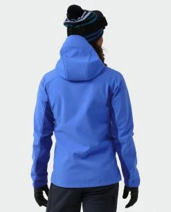 Stio Women's Millibar WINDSTOPPER® Hooded Jacket -STIO Sales W Millibar Windstopper Hooded Jacket Larkspur Blue 9