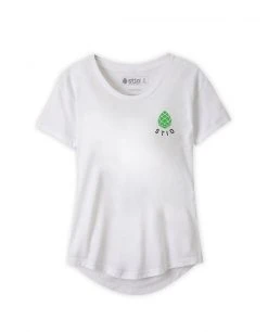 Stio Women's Pine Arc Tee -STIO Sales W Modern Arc Tee White S20