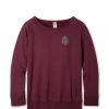 Stio Women's Pinecone Ripple Crewneck -STIO Sales W Pinecone Ripple Crewneck Gunmetal Blackberry