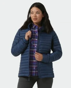 Stio Women's Pinion Down Hooded Jacket -STIO Sales W Pinion Down Hooded Jacket Mountain Shadow 2