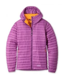 Stio Women's Pinion Down Hooded Jacket -STIO Sales W Pinion Down Hooded Jacket Ripe Berry