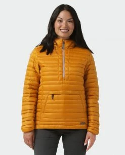 Stio Women's Pinion Down Pullover -STIO Sales W Pinion Down Pullover Bourbon 1