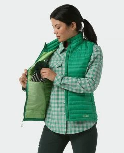 Stio Women's Pinion Down Vest -STIO Sales W Pinion Down Vest Greenery 2