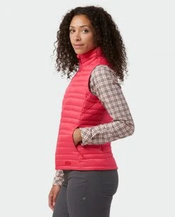 Stio Women's Pinion Down Vest -STIO Sales W Pinion Down Vest Pink Elation 3