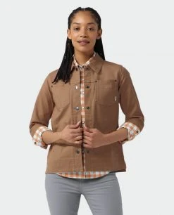 Stio Women's Ralston Canvas Jacket 11 Stio Women's Ralston Canvas Jacket -STIO Sales W Ralston Canvas Jacket Tawny 5 Top