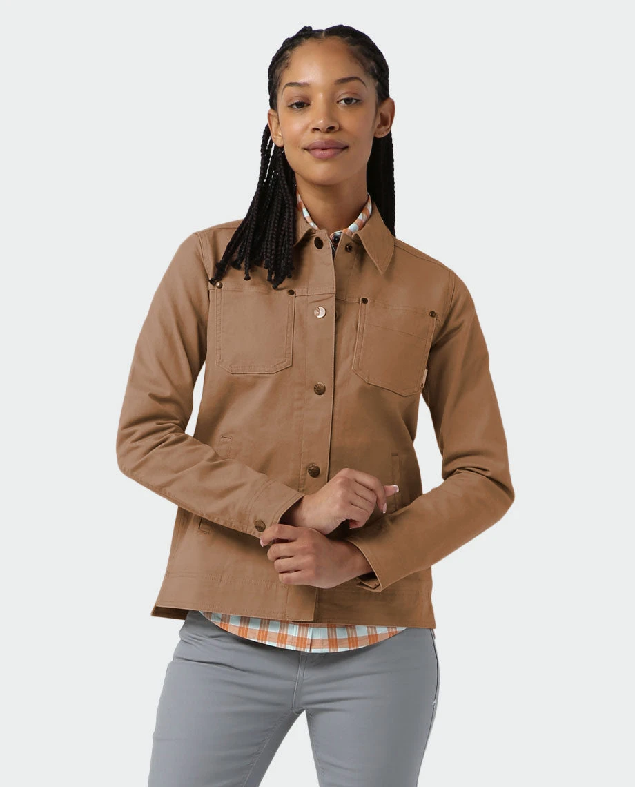 Stio Women's Ralston Canvas Jacket 6 Stio Women's Ralston Canvas Jacket - Image 4