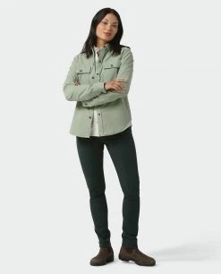 Stio Women's Saratoga Cord Shirt -STIO Sales W Saratoga Cord Shirt Sage Flats 4