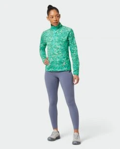 Stio Women's Second Light Pullover -STIO Sales W Second Light Pullover Forest Canopy Camo 1 Full