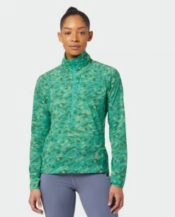 Stio Women's Second Light Pullover -STIO Sales W Second Light Pullover Forest Canopy Camo 3 Top