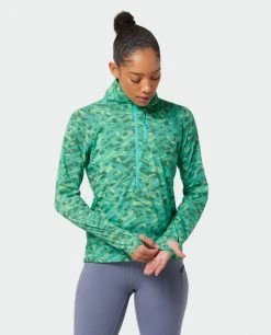 Stio Women's Second Light Pullover -STIO Sales W Second Light Pullover Forest Canopy Camo 5 Top