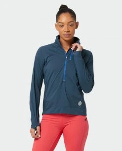 Stio Women's Second Light Pullover -STIO Sales W Second Light Pullover Mountain Shadow 3 Top