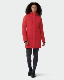 Stio Women's Shot 7 Down Parka -STIO Sales W Shot 7 Down Parka Risk Red 1