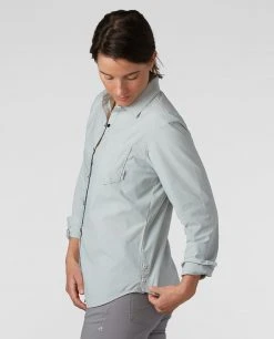 Stio Women's Sidley Shirt -STIO Sales W Sidley Lunar Mist 2