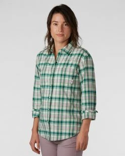 Stio Women's Sidley Shirt -STIO Sales W Sidley Shirt Conifer 1