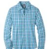 Stio Women's Sidley Shirt -STIO Sales W Sidley Shirt Glacier Pool Plaid