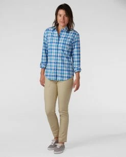 Stio Women's Sidley Shirt -STIO Sales W Sidley Shirt Rapid Blue 4
