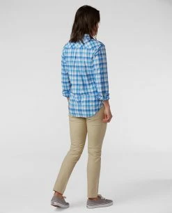 Stio Women's Sidley Shirt -STIO Sales W Sidley Shirt Rapid Blue 5