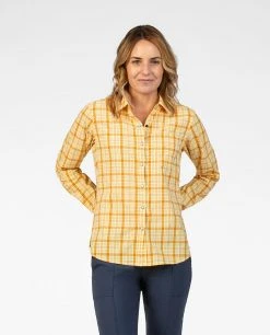 Stio Women's Sidley Shirt -STIO Sales W Sidley Shirt Sunburst Plaid 4