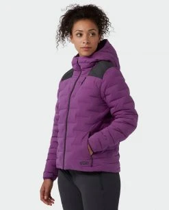 Stio Women's Skillet Stretch Down Hooded Jacket 45 Stio Women's Skillet Stretch Down Hooded Jacket -STIO Sales W Skillet Stretch Down Hooded Jacket Dark Amethyst 1