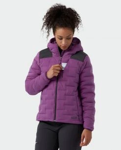 Stio Women's Skillet Stretch Down Hooded Jacket 47 Stio Women's Skillet Stretch Down Hooded Jacket -STIO Sales W Skillet Stretch Down Hooded Jacket Dark Amethyst 3