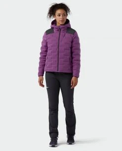 Stio Women's Skillet Stretch Down Hooded Jacket 52 Stio Women's Skillet Stretch Down Hooded Jacket -STIO Sales W Skillet Stretch Down Hooded Jacket Dark Amethyst 8