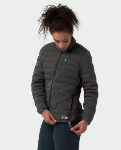 Stio Women's Skillet Stretch Down Jacket -STIO Sales W Skillet Stretch Down Jacket Boundary Black 4