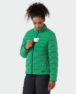 Stio Women's Skillet Stretch Down Jacket -STIO Sales W Skillet Stretch Down Jacket Greenery 2
