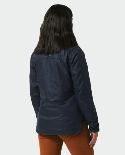 Stio Women's Skycrest Insulated Snap Shirt -STIO Sales W Skycrest Snap Shirt Mulberry 3