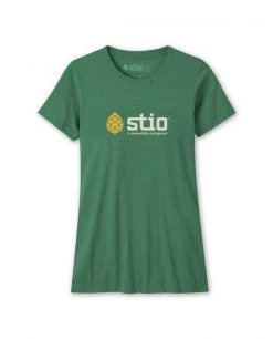 Women's Stio Classic Tee -STIO Sales W Stio Classic Tee Kelly green heather