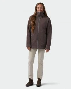 Stio Women's Sweetwater Fleece Coat -STIO Sales W Sweetwater Fleece Coat Roasted Beet 9