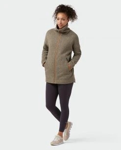 Stio Women's Sweetwater Fleece Coat -STIO Sales W Sweetwater Fleece Coat Sage Flats 4