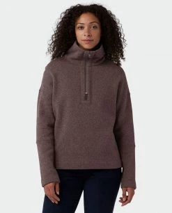 Stio Women's Sweetwater Fleece Half Zip -STIO Sales W Sweetwater Fleece Half Zip Roasted Beet 2