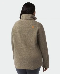 Stio Women's Sweetwater Fleece Half Zip -STIO Sales W Sweetwater Fleece Half Zip Sage Flats Alt 4