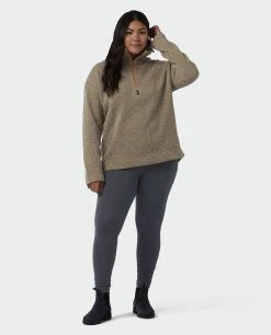 Stio Women's Sweetwater Fleece Half Zip -STIO Sales W Sweetwater Fleece Half Zip Sage Flats Alt 5