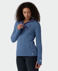 Stio Women's Sweetwater Fleece Hoodie -STIO Sales W Sweetwater Fleece Hoodie Alpine Lake 3