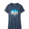 Stio Women's Teton Sunset Tee -STIO Sales W Teton Sunset Tee Navy Heather