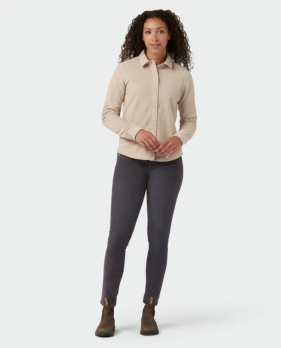 Stio Women's Thermop Fleece Snap Shirt 13 Stio Women's Thermop Fleece Snap Shirt - Image 11