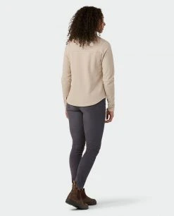 Stio Women's Thermop Fleece Snap Shirt 36 Stio Women's Thermop Fleece Snap Shirt -STIO Sales W Thermop Fleece Snap Shirt Pebble 5