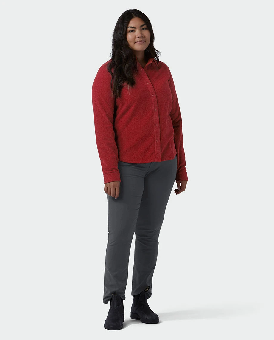 Stio Women's Thermop Fleece Snap Shirt 24 Stio Women's Thermop Fleece Snap Shirt - Image 22