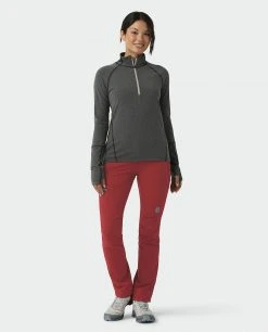 Stio Women's Tipton Tech Half Zip -STIO Sales W Tipton Tech Half Zip Boundary Black Heather 4