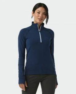 Stio Women's Tipton Tech Half Zip -STIO Sales W Tipton Tech Half Zip Mulberry Heather 1