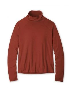 Stio Women's Tipton Tech Turtleneck -STIO Sales W Tipton Tech Turtle Neck Roasted Beet Heather