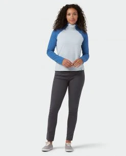 Stio Women's Tipton Tech Turtleneck -STIO Sales W Tipton Tech Turtleneck Alpine Lake Wind River Blue 3
