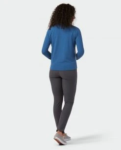 Stio Women's Tipton Tech Turtleneck -STIO Sales W Tipton Tech Turtleneck Alpine Lake Wind River Blue 4