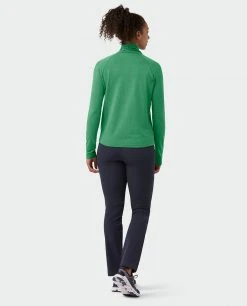 Stio Women's Tipton Tech Turtleneck -STIO Sales W Tipton Tech Turtleneck Greenery Heather 4
