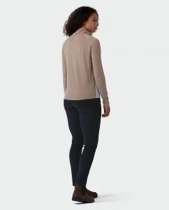 Stio Women's Tipton Tech Turtleneck -STIO Sales W Tipton Tech Turtleneck Rodeo Dust Wind River Blue 5