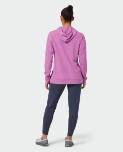 Stio Women's Turpin Fleece Hooded Pullover -STIO Sales W Turpin Fleece Hooded Pullover Ripe Berry Heather 2 Full