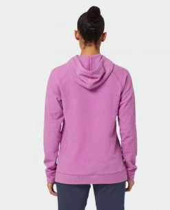 Stio Women's Turpin Fleece Hooded Pullover -STIO Sales W Turpin Fleece Hooded Pullover Ripe Berry Heather 4 Top