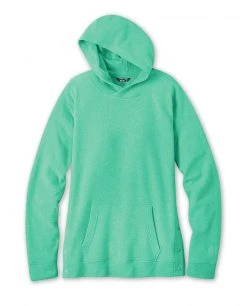 Stio Women's Turpin Fleece Hooded Pullover -STIO Sales W Turpin Fleece Pullover Hoodie Turquoise Rest Heather